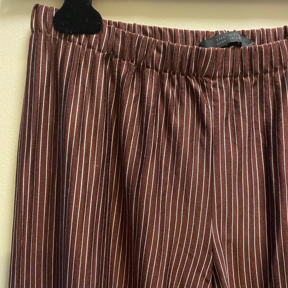 NWT The Row Pull on Stripe Pant